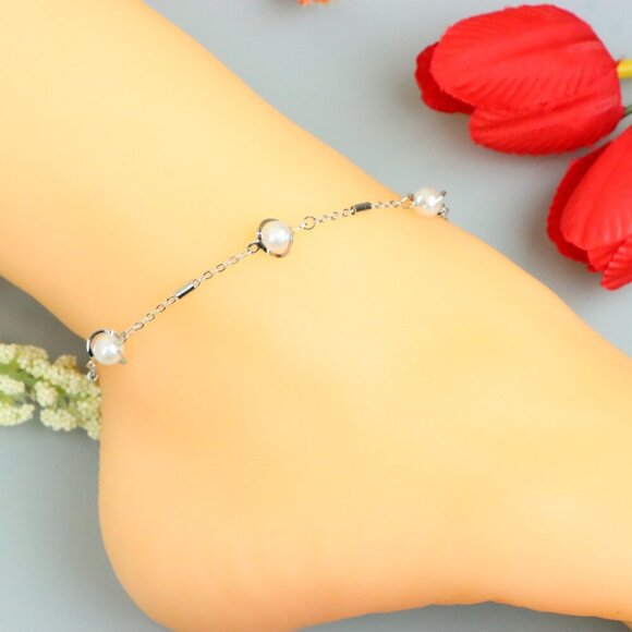 Handmade Anklet – A Stylish Choice for Women, Thoughtful Gift Idea, EVCH1676 - Picture 6 of 10